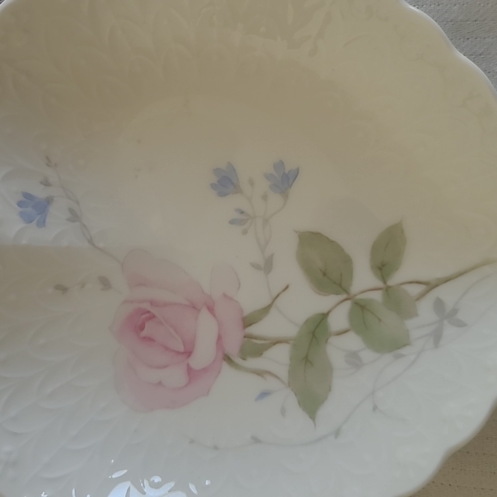 Floral Mikasa Trinket Dish. - Picture 6 of 6
